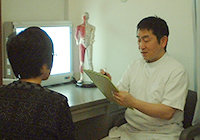 あなたの症状をしっかり伺います。